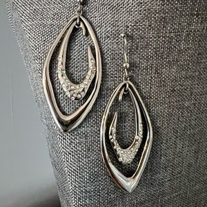Silver Drop Earrings